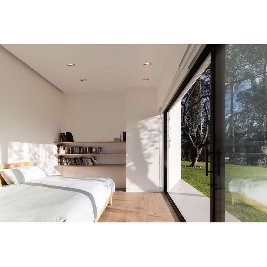 APLED - LED Ugradbena svjetiljka RONDO WOODLINE LED/6W/230V 4000K pr. 15 cm hrast masivni