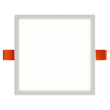 APLED - LED Ugradbena svjetiljka SQUARE SLIM LED/16W/230V 14,5x14,5 cm bijela