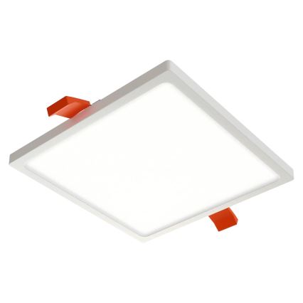 APLED - LED Ugradbena svjetiljka SQUARE SLIM LED/16W/230V 14,5x14,5 cm bijela