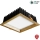 APLED - LED Ugradbena svjetiljka SQUARE WOODLINE LED/12W/230V 3000K 17x17 cm jasen masivni