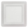 APLED - LED Ugradbena svjetiljka za kupaonicu SQUARE DUO LED/4W + LED/12W/230V IP41 3000/4000K 19,5x19,5 cm bijela