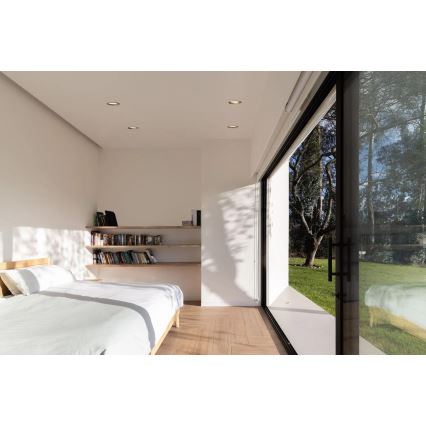 APLED - LED Ugradbena svjetiljka RONDO WOODLINE LED/6W/230V 4000K promjer 15 cm masivni hrast