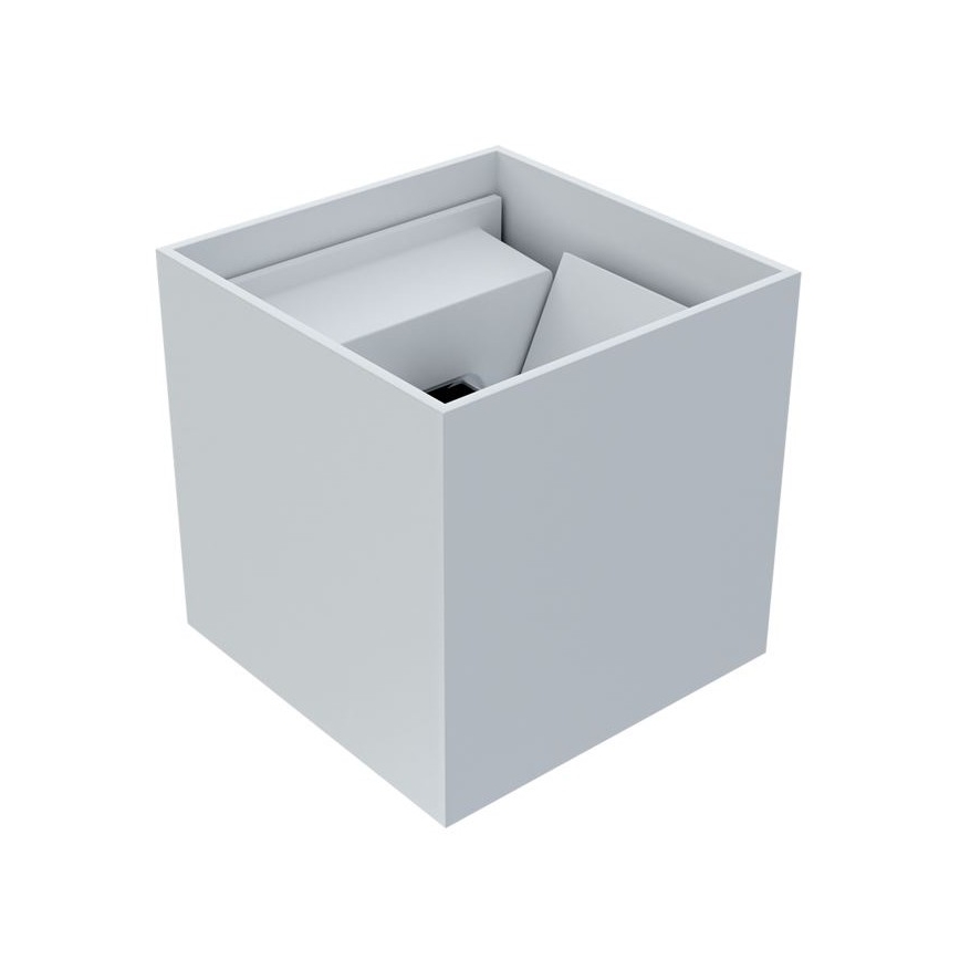 APLED - LED Vanjska zidna svjetiljka CUBE 2xLED/3W/230V IP65