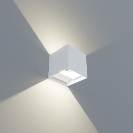 APLED - LED Vanjska zidna svjetiljka CUBE 2xLED/3W/230V IP65