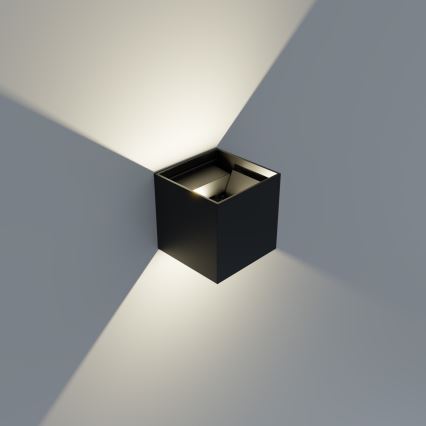 APLED - LED Vanjska zidna svjetiljka CUBE 2xLED/3W/230V IP65