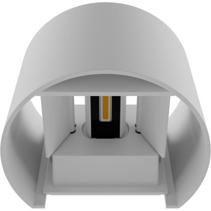 APLED - LED Vanjska zidna svjetiljka OVAL 2xLED/3W/230V IP65