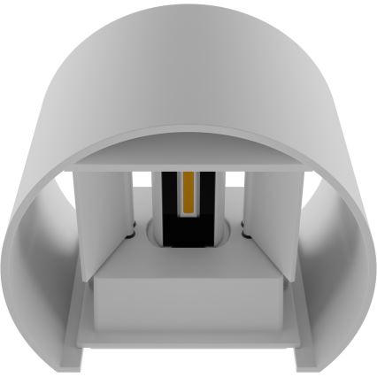 APLED - LED Vanjska zidna svjetiljka OVAL 2xLED/3W/230V IP65