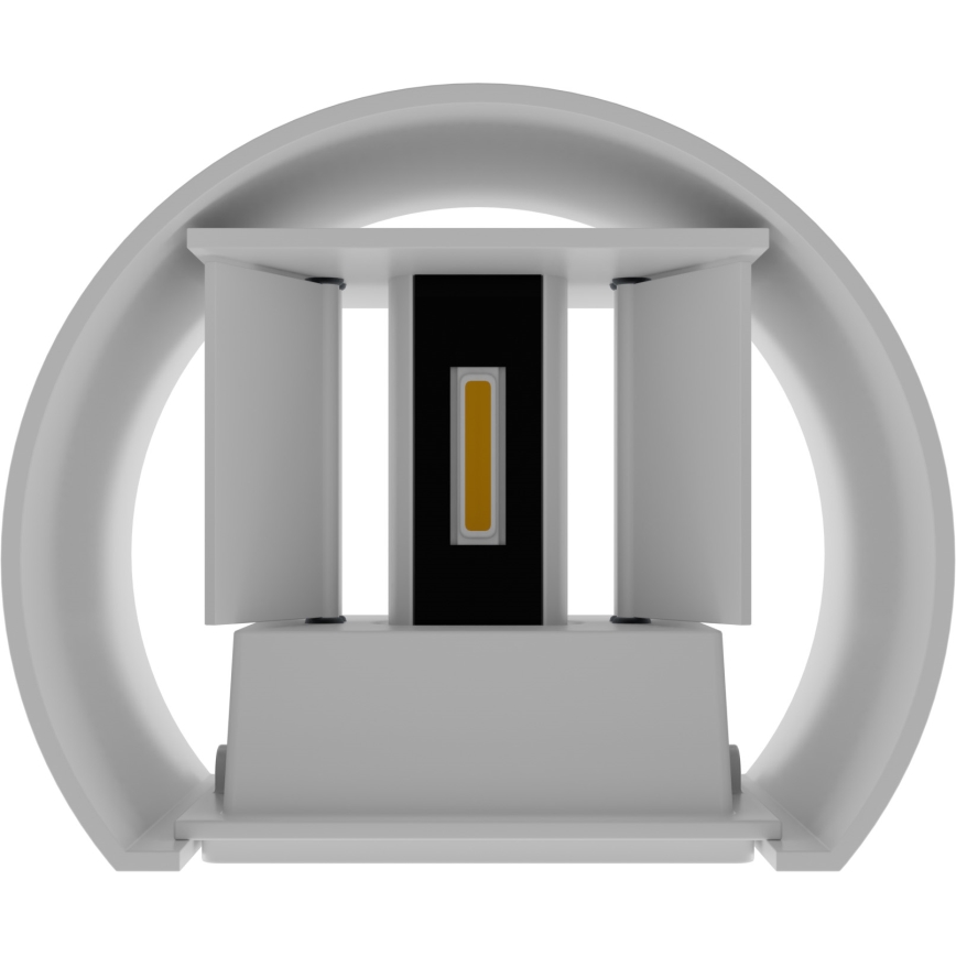 APLED - LED Vanjska zidna svjetiljka OVAL 2xLED/3W/230V IP65