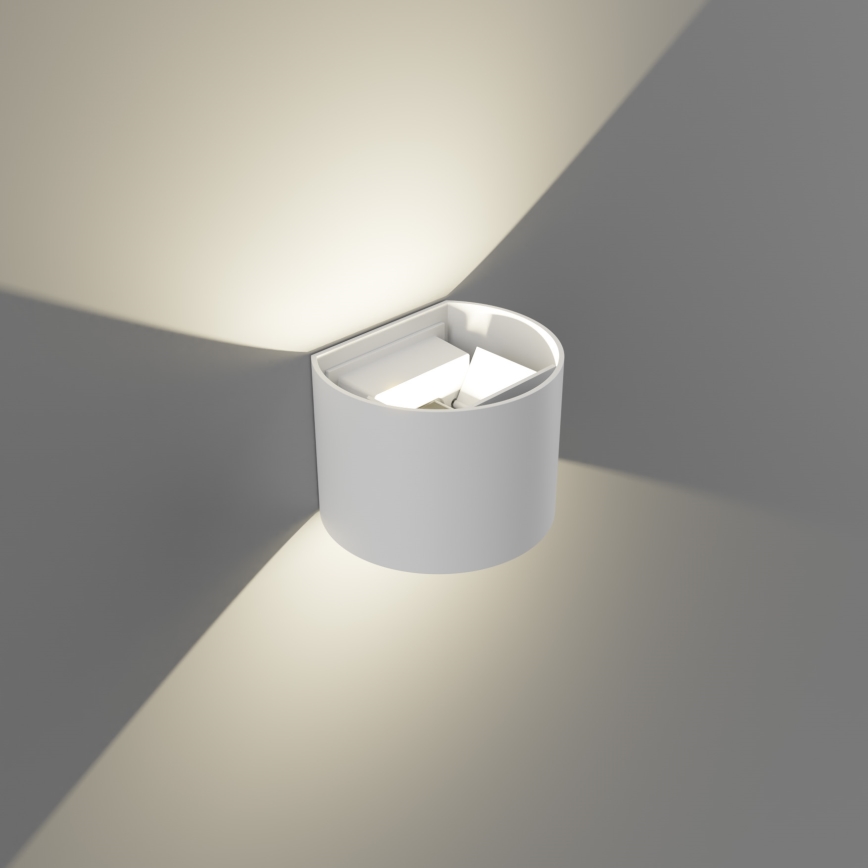 APLED - LED Vanjska zidna svjetiljka OVAL 2xLED/3W/230V IP65