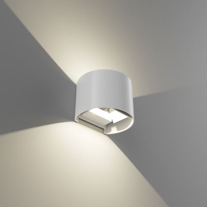 APLED - LED Vanjska zidna svjetiljka OVAL 2xLED/3W/230V IP65