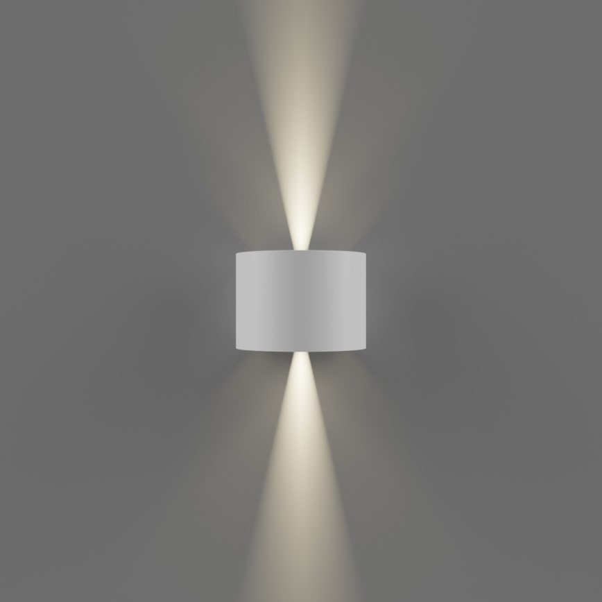APLED - LED Vanjska zidna svjetiljka OVAL 2xLED/3W/230V IP65