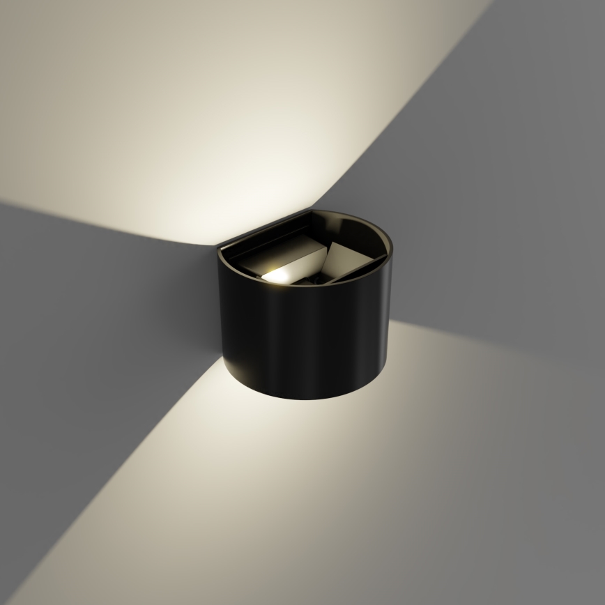 APLED - LED Vanjska zidna svjetiljka OVAL 2xLED/3W/230V IP65