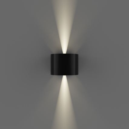 APLED - LED Vanjska zidna svjetiljka OVAL 2xLED/3W/230V IP65