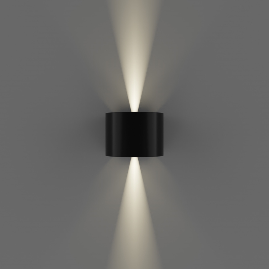 APLED - LED Vanjska zidna svjetiljka OVAL 2xLED/3W/230V IP65
