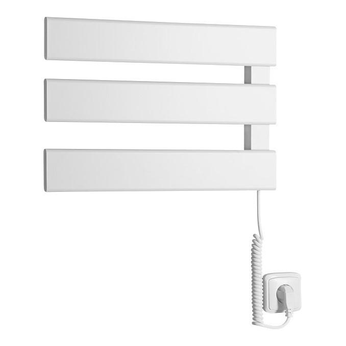 Aqualine - Električno sušilo za ručnike ELVIS 50W/230V 34,2 cm bijela desna