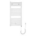 Aqualine - Kupaonski električni radijator DIRECT-E 300W 96x45 cm bijela