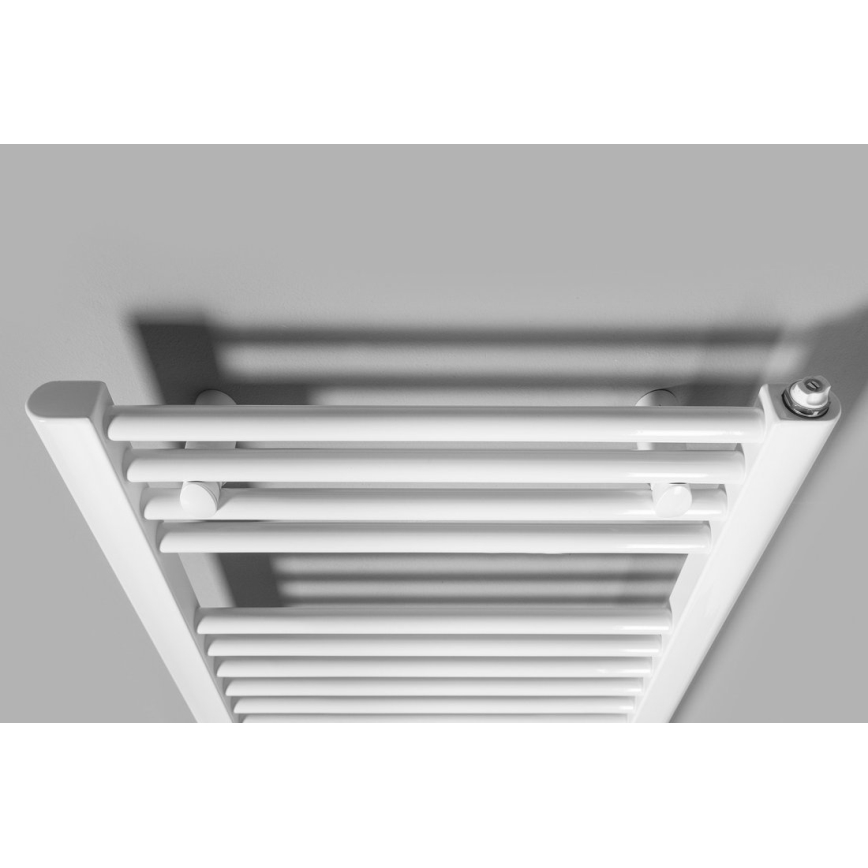 Aqualine - Kupaonski električni radijator DIRECT-E 400W/230V 96 cm bijela ravni
