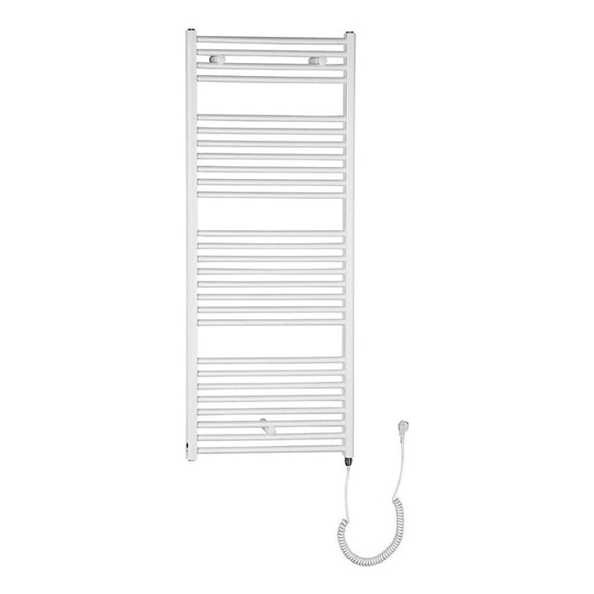 Aqualine - Kupaonski električni radijator DIRECT-E 600W/230V 132 cm bijela ravni