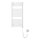 Aqualine - Kupaonski električni radijator ORBIT-E 300W 96x45 cm bijeli okrugli