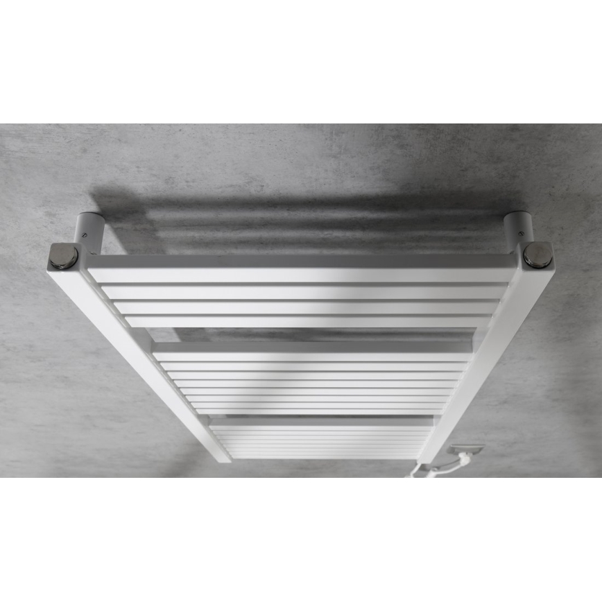 Aqualine - Kupaonski električni radijator TONDI-E 300W/230V 97 cm bijela ravni