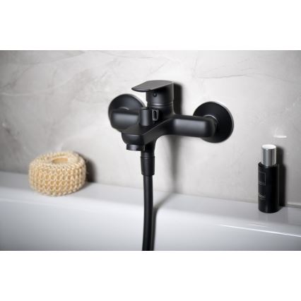 Aqualine - Kada miješalica LOTTA mat crna