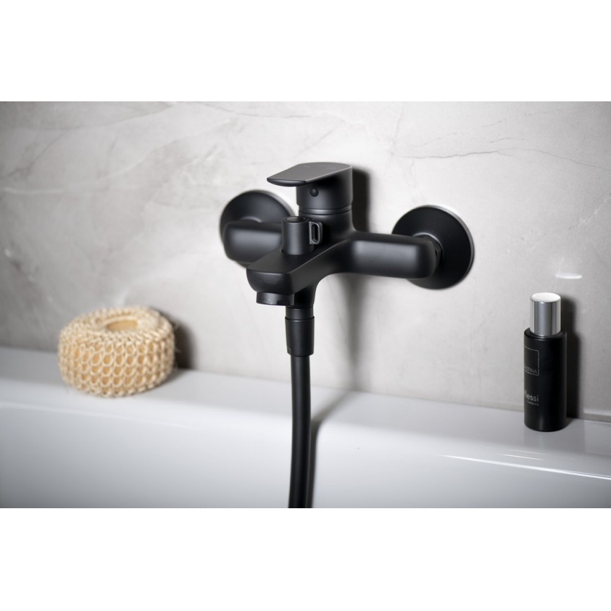 Aqualine - Kada miješalica LOTTA mat crna