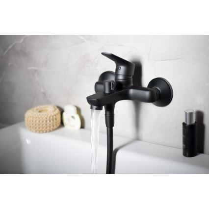 Aqualine - Kada miješalica LOTTA mat crna