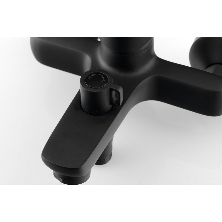 Aqualine - Kada miješalica LOTTA mat crna