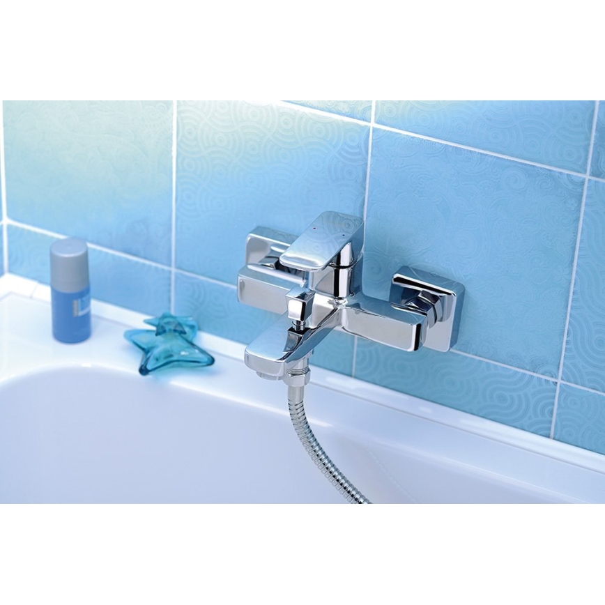 Aqualine - Miješalica za kadu FACTOR sjajni krom