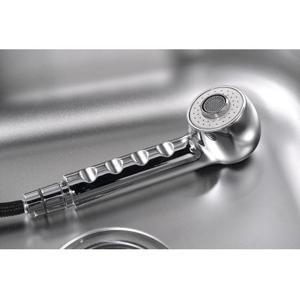 Aqualine - Miješalica za sudoper KASIOPEA 20 cm sjajni krom