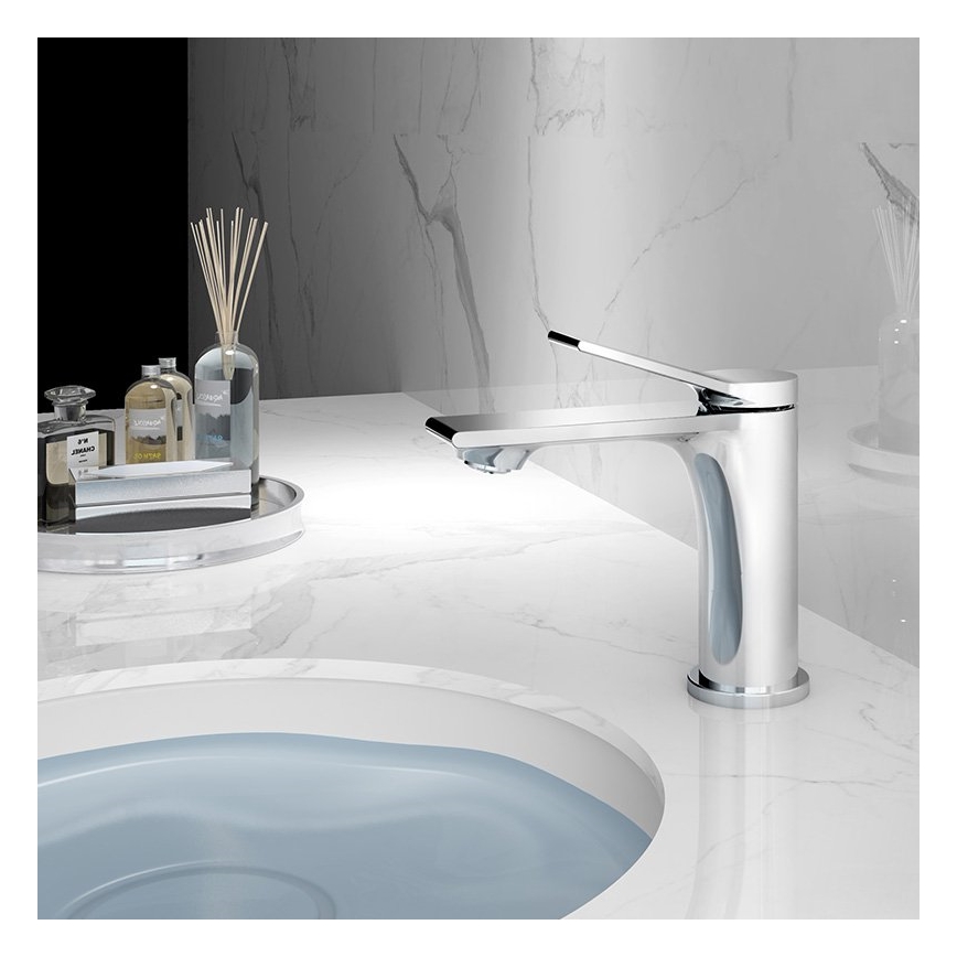 Aqualine - Miješalica za umivaonik BOLERO sjajni krom