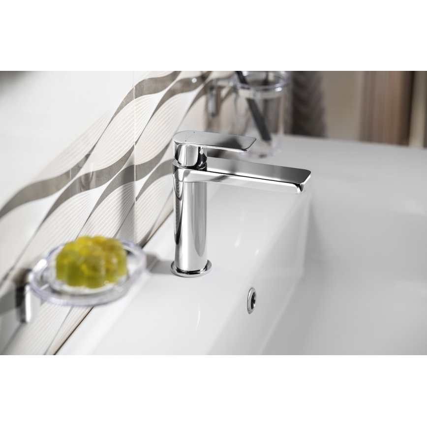 Aqualine - Miješalica za umivaonik DAPHNE 15,5 cm sjajni krom