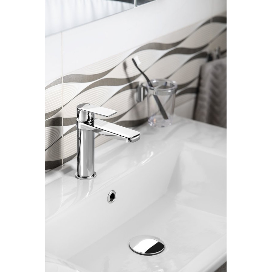 Aqualine - Miješalica za umivaonik DAPHNE 15,5 cm sjajni krom