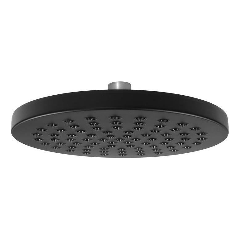 Aqualine - Nadglavni tuš pr. 20 cm mat crna