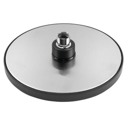 Aqualine - Nadglavni tuš pr. 20 cm mat crna