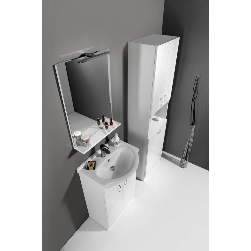 Aqualine - Ogledalo BETA 50x70 cm bijelo