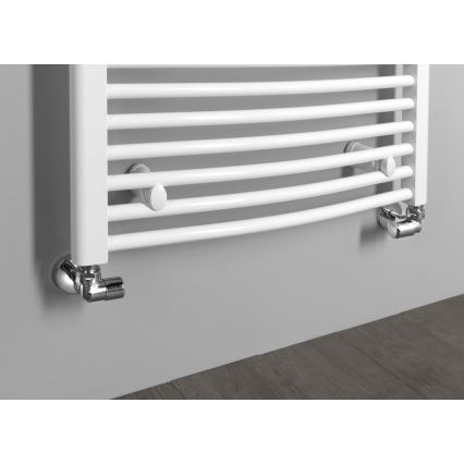 Aqualine - Priključni set kutnih ventila FIRST desni/sjajni krom