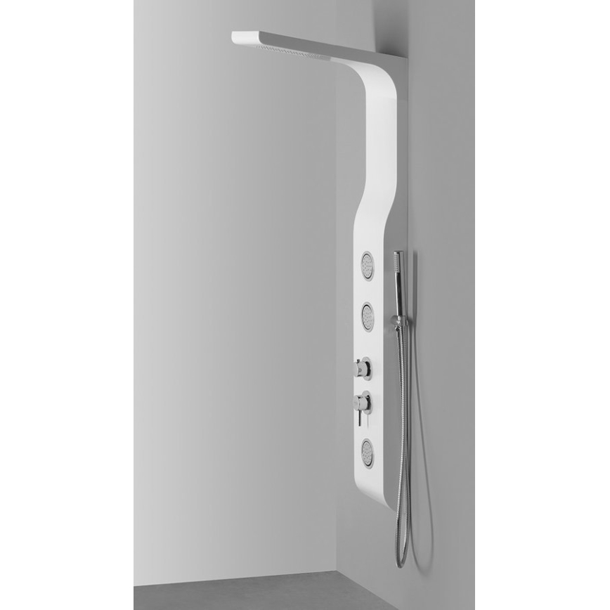 Aqualine - Tuš panel YUKI mat bijeli