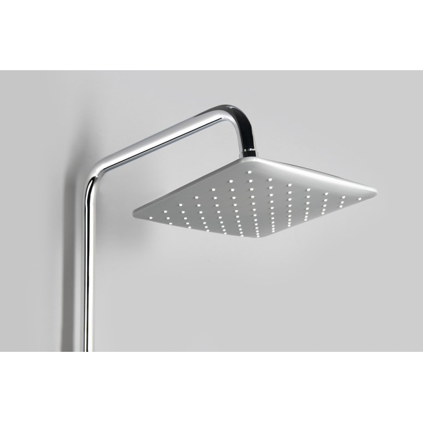 Aqualine - Tuš set s baterijom FACTOR sjajni krom