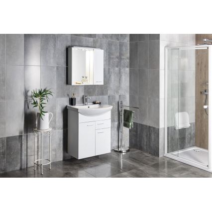 Aqualine - Ugradbeni umivaonik ZERO 65x46 cm keramika/bijela