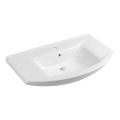 Aqualine - Ugrađeni umivaonik ZERO 86x50 cm keramika/bijela