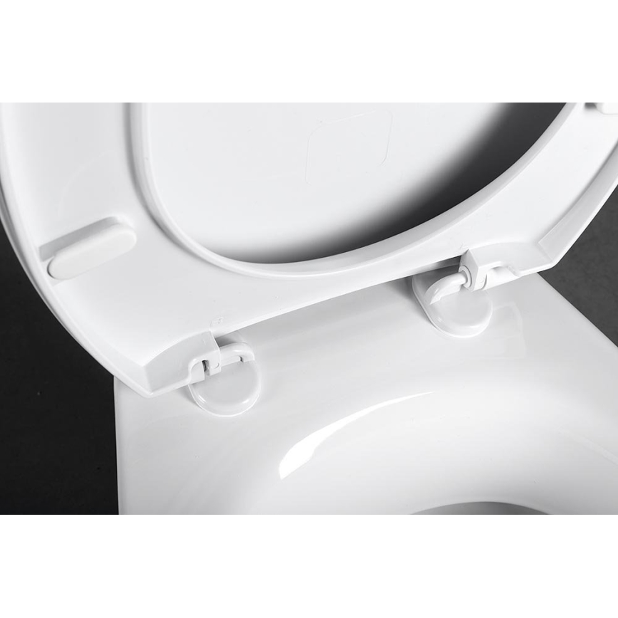 Aqualine - WC daska FIXET bijela