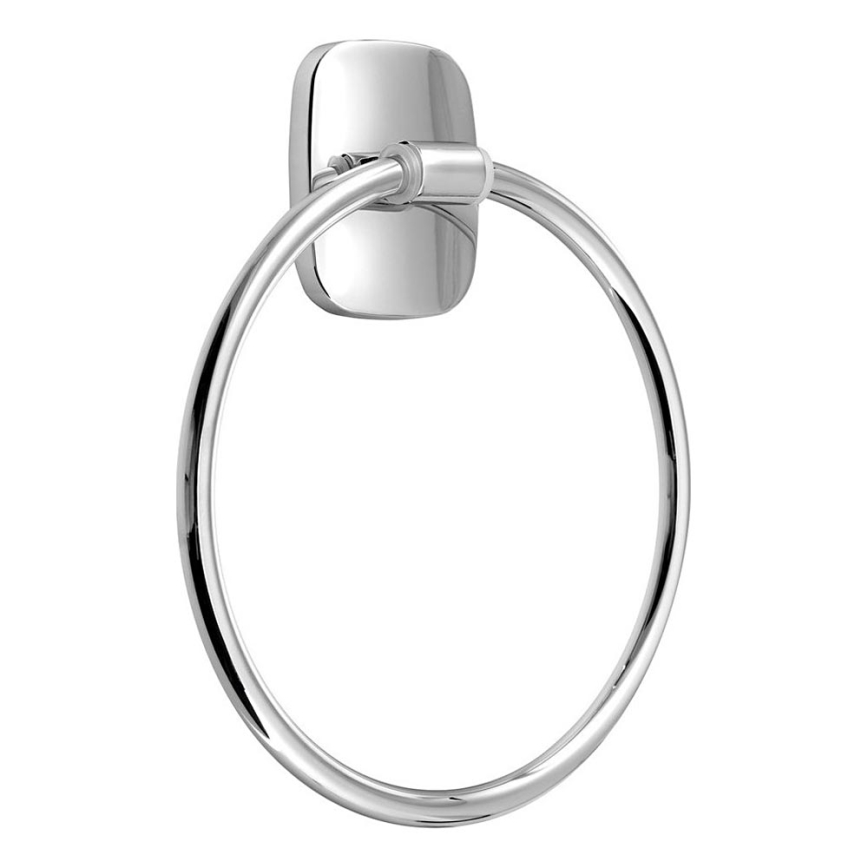 Aqualine - Zidni držač ručnika RUMBA pr. 15,6 cm sjajni krom