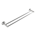 Aqualine - Zidni držač za ručnike SAMBA 12x63 cm sjajni krom