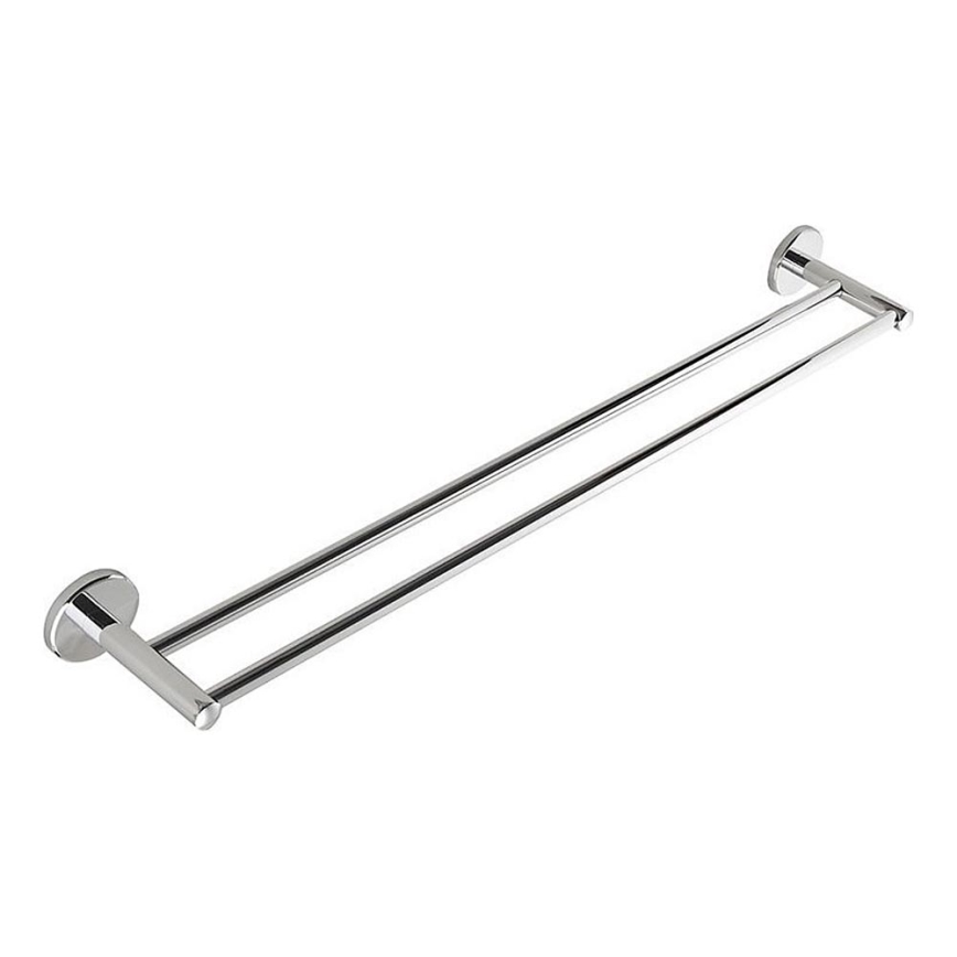 Aqualine - Zidni držač za ručnike SAMBA 12x63 cm sjajni krom