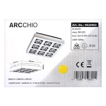 Arcchio - LED Reflektorska svjetiljka VINCE 9xGU10/230V