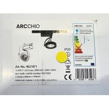 Arcchio - LED Reflektorska svjetiljka za tračni sustav RICK AR111 1xG53/13W/230V