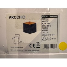 Arcchio - LED Vanjska zidna svjetiljka ALIMA LED/8W/230V IP44