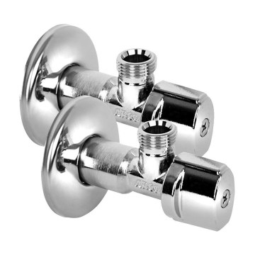 Arco - Kutni ventil ARCO A-80, 2 kom, sjajni krom