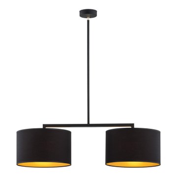 Argon 0899 - Viseći luster KARIN 2xE27/15W/230V crna